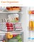 Sorbus Clear Plastic Refrigerator Stackable Food Storage Containers (Pack of 4)